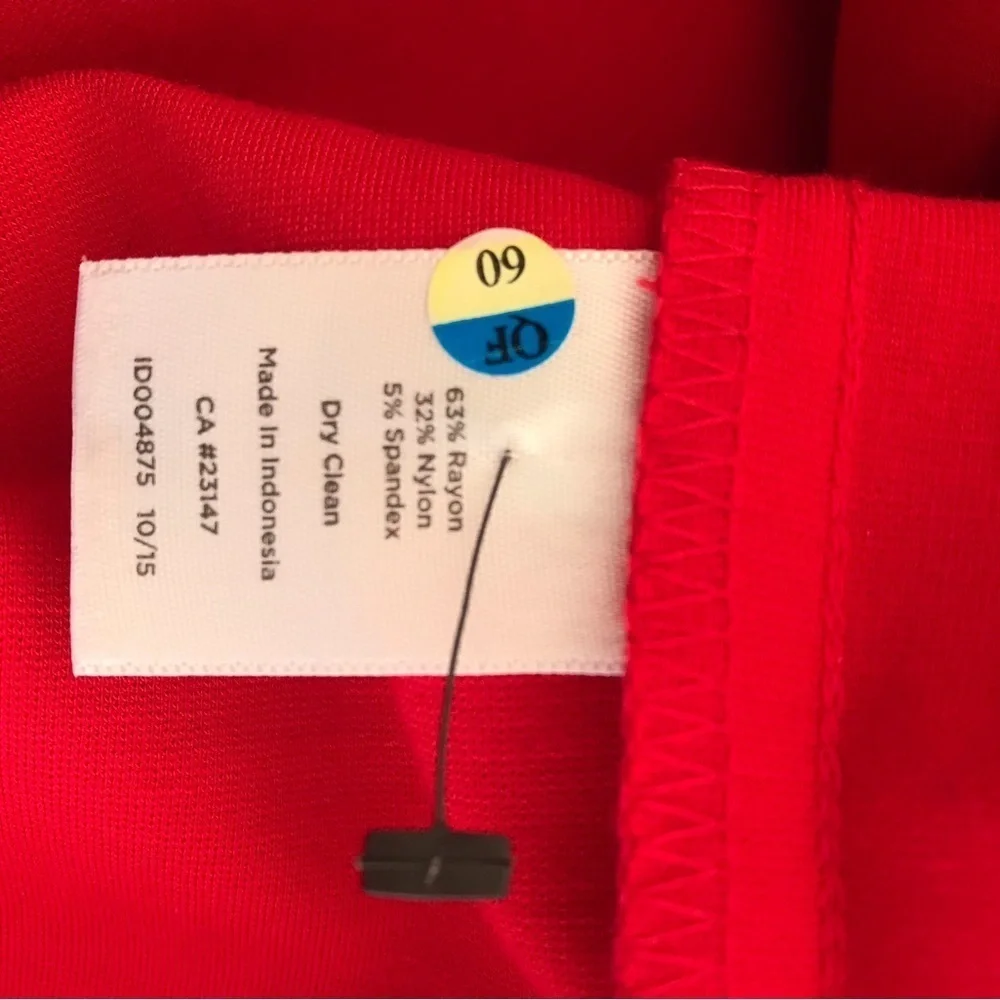 Talbots Red Dress - Picture 6 of 7